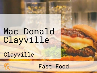 Mac Donald Clayville