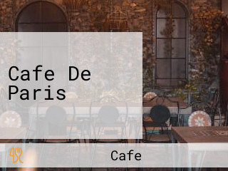 Cafe De Paris