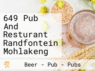 649 Pub And Resturant Randfontein Mohlakeng