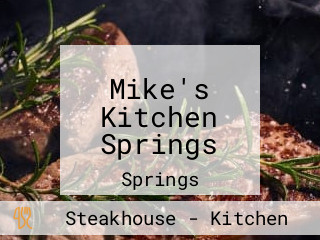 Mike's Kitchen Springs