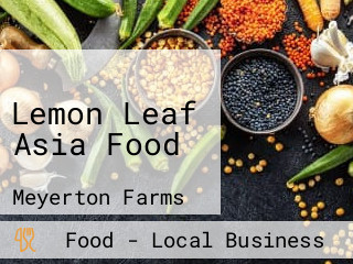 Lemon Leaf Asia Food