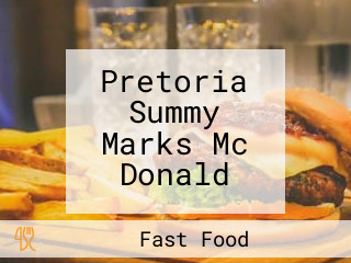 Pretoria Summy Marks Mc Donald