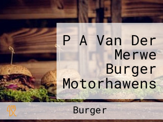 P A Van Der Merwe Burger Motorhawens (edms) Beperk