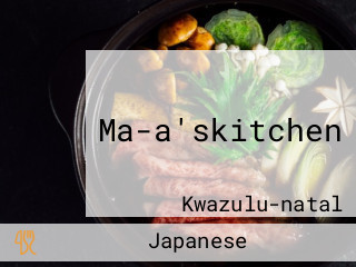 Ma-a'skitchen