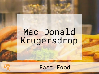 Mac Donald Krugersdrop