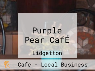 Purple Pear CafÉ