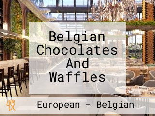 Belgian Chocolates And Waffles