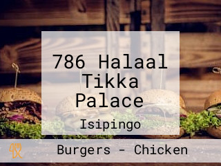 786 Halaal Tikka Palace