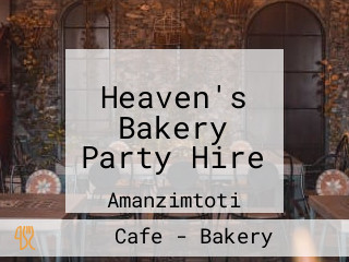 Heaven's Bakery Party Hire