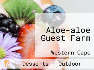 Aloe-aloe Guest Farm