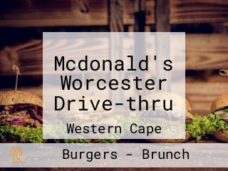 Mcdonald's Worcester Drive-thru