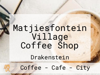 Matjiesfontein Village Coffee Shop