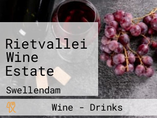 Rietvallei Wine Estate