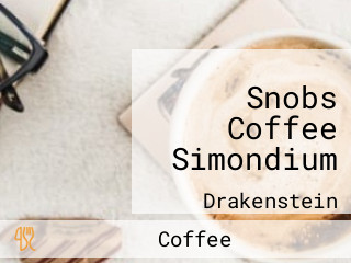 Snobs Coffee Simondium