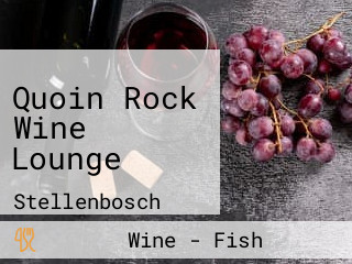 Quoin Rock Wine Lounge