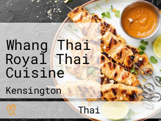 Whang Thai Royal Thai Cuisine