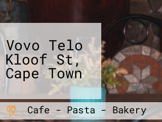 Vovo Telo Kloof St, Cape Town