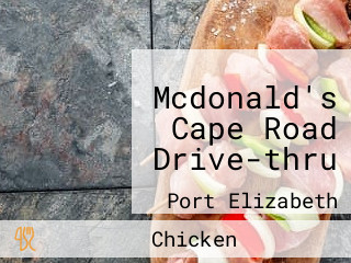 Mcdonald's Cape Road Drive-thru