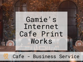 Gamie's Internet Cafe Print Works