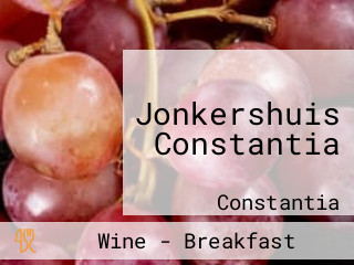 Jonkershuis Constantia