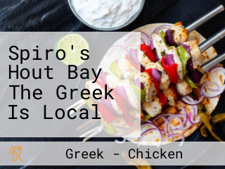 Spiro's Hout Bay The Greek Is Local