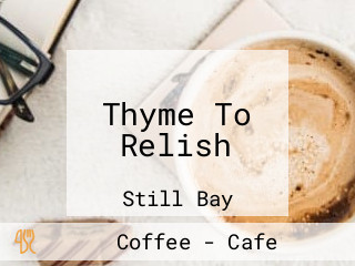 Thyme To Relish