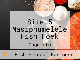 Site 5 Masiphumelele Fish Hoek