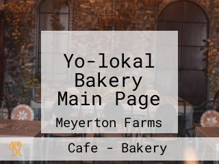 Yo-lokal Bakery Main Page