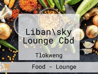 Liban\sky Lounge Cbd