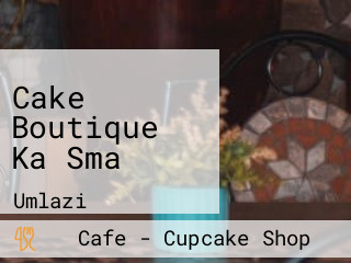 Cake Boutique Ka Sma