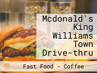 Mcdonald's King Williams Town Drive-thru