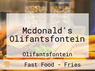 Mcdonald's Olifantsfontein